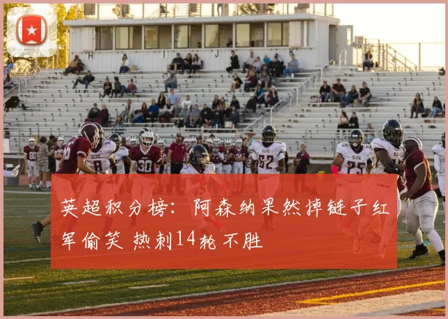 英超积分榜:阿森纳果然掉链子红军偷笑 热刺14轮不胜