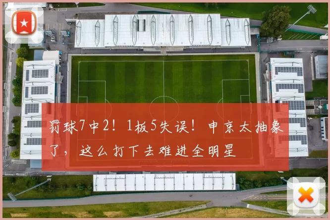 罚球7中2！1板5失误！申京太抽象了，这么打下去难进全明星